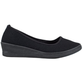 SHELOVET Ballerine casual nere nero