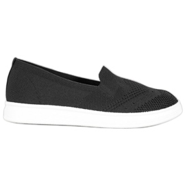 Via Giulia  Slipon sulla piattaforma nero