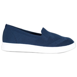 Via Giulia  Slipon sulla piattaforma blu