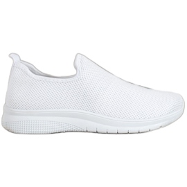 Super Mode Scarpe sportive slip-on bianco