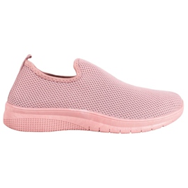 Super Mode Scarpe sportive slip-on rosa