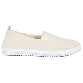 Via Giulia  Slip On Beige
