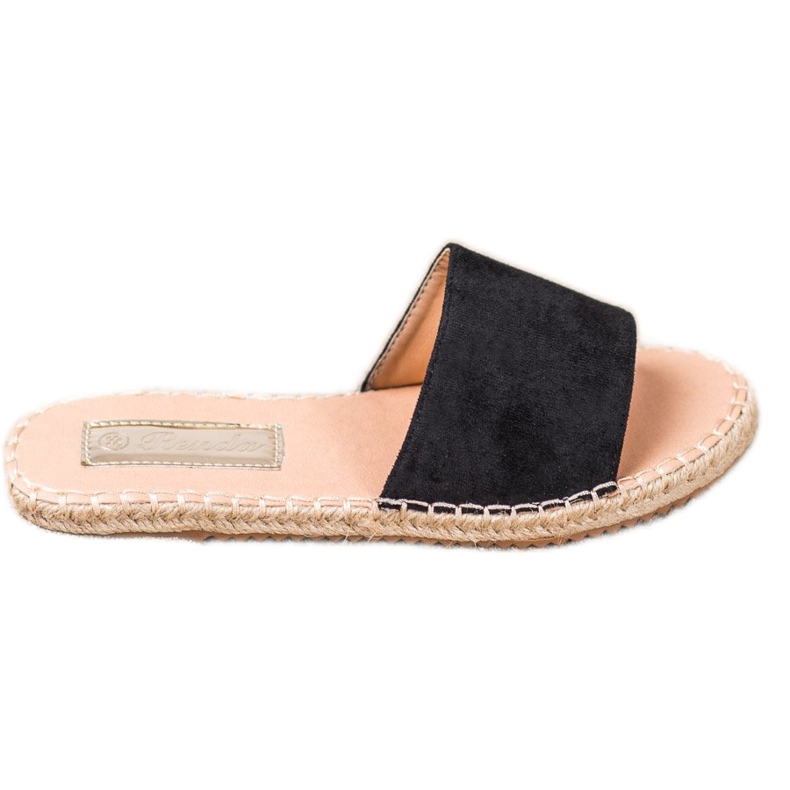 Renda Espadrillas leggere nero