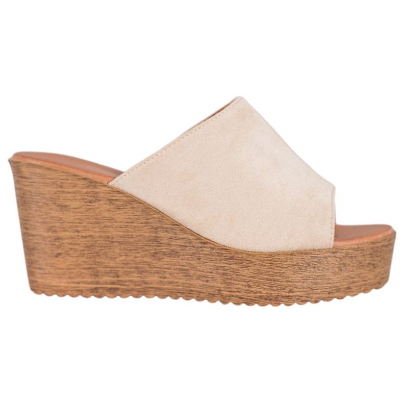 Renda Sandali con tacco alto marrone