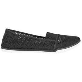 Bona Scarpe traforate slip-on nero