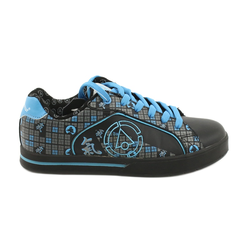 Sneakers sportive McArthur 13-bk nere nero blu grigio