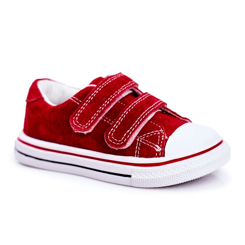 Apawwa Sneakers Bambino Rosso Stavia Velcro
