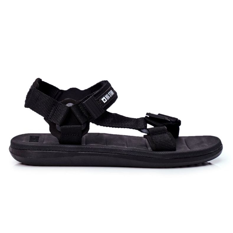 Sandali Sportivi da Uomo Neri Big Star FF174499 nero