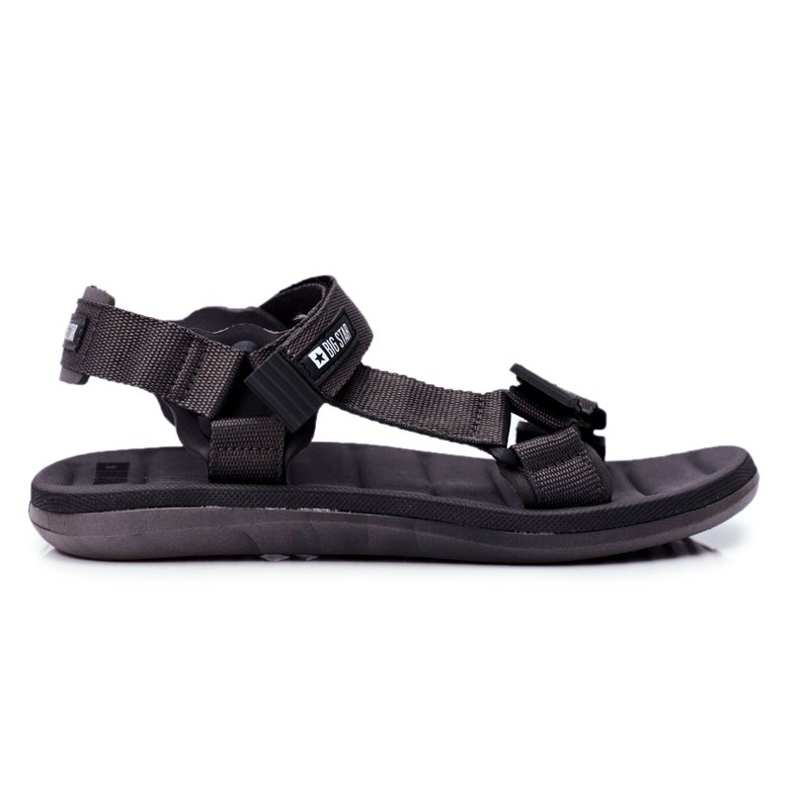 Sandali Sportivi da Uomo Grigi Big Star FF174501 grigio