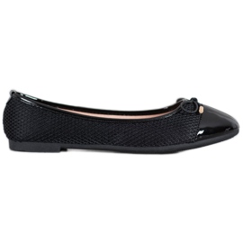 Diamantique Ballerine Con Rete nero