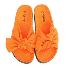 Ciabatte in sughero arancione G-580 Arancione arancia