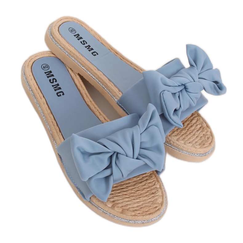 Pantofole da donna blu WS9020 Azzurro