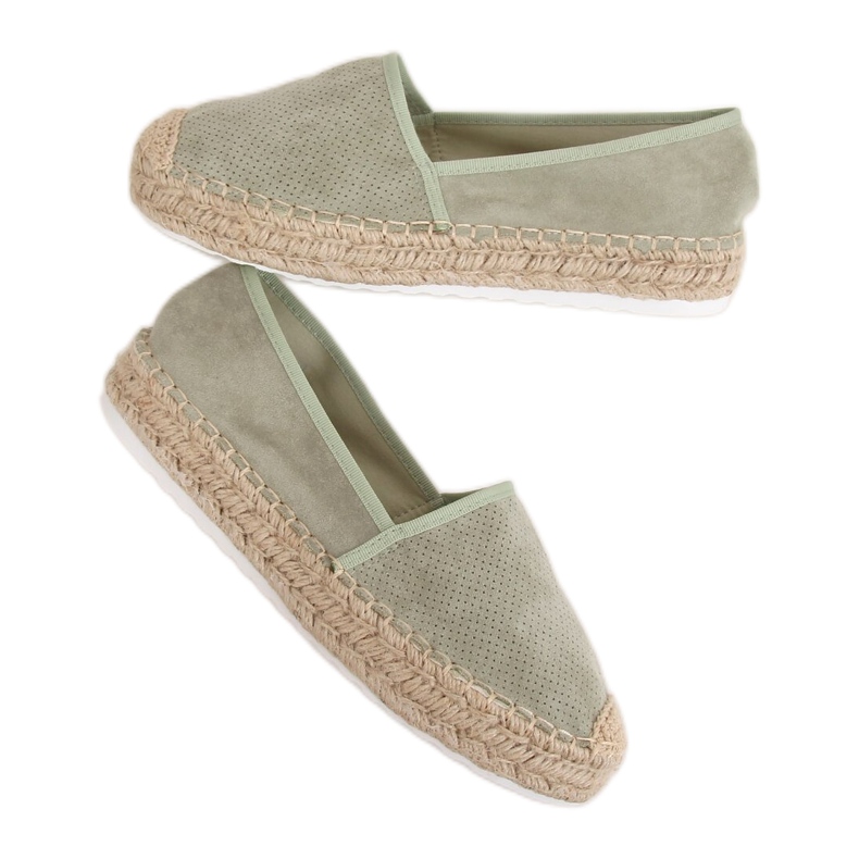 Espadrillas donna acquamarina JH90P Green verde
