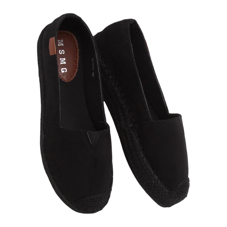 Espadrillas nere da donna WH941 Black nero