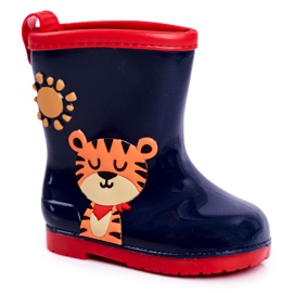 Stivali da pioggia in gomma per bambini Navy Blue Tigger blu navy