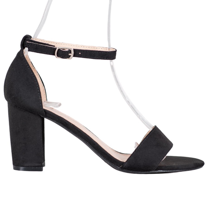 Anesia Paris Sandali con tacco alto nero