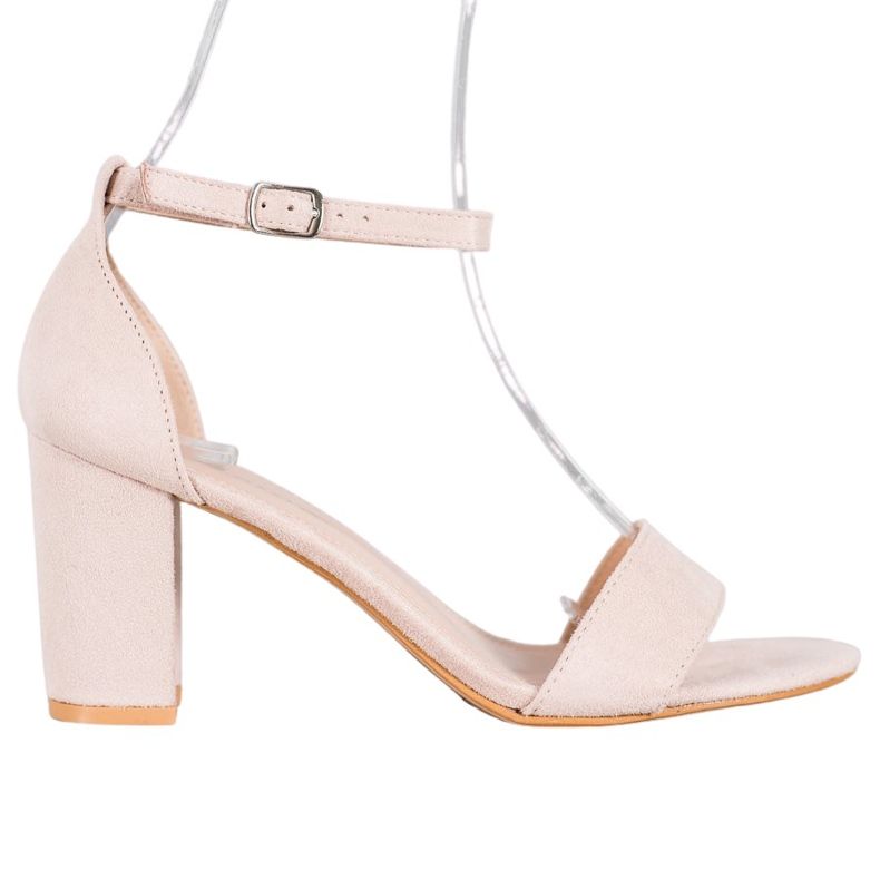 Anesia Paris Sandali con tacco alto marrone