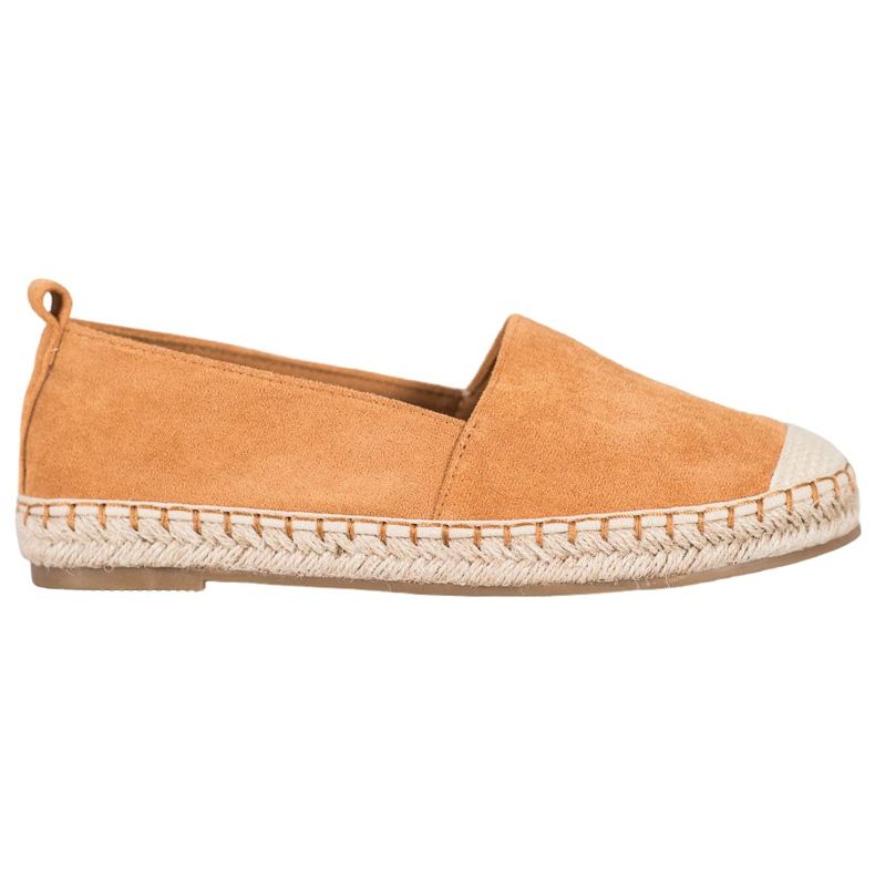 Anesia Paris Espadrillas comode in pelle scamosciata marrone