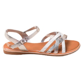 Nio Nio Sandali argento classico grigio