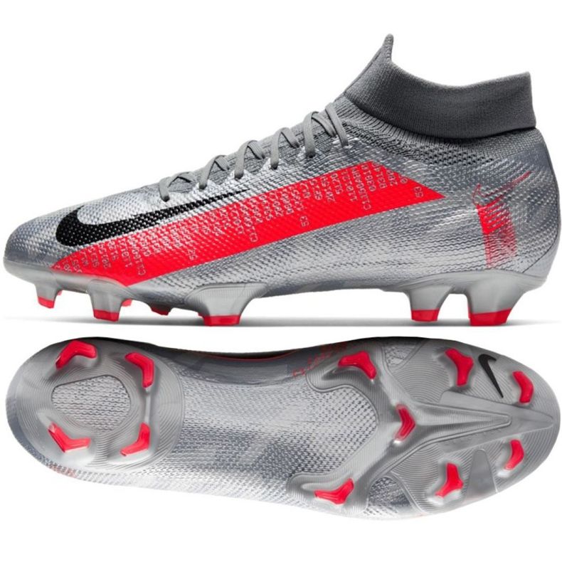 Nike Mercurial Superfly 7 Pro Fg M AT5382-906 scarpe da calcio multicolore grigio