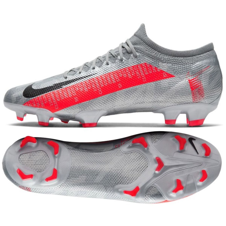 Nike Mercurial Vapor 13 Pro Fg M AT7901-906 scarpe da calcio multicolore grigio