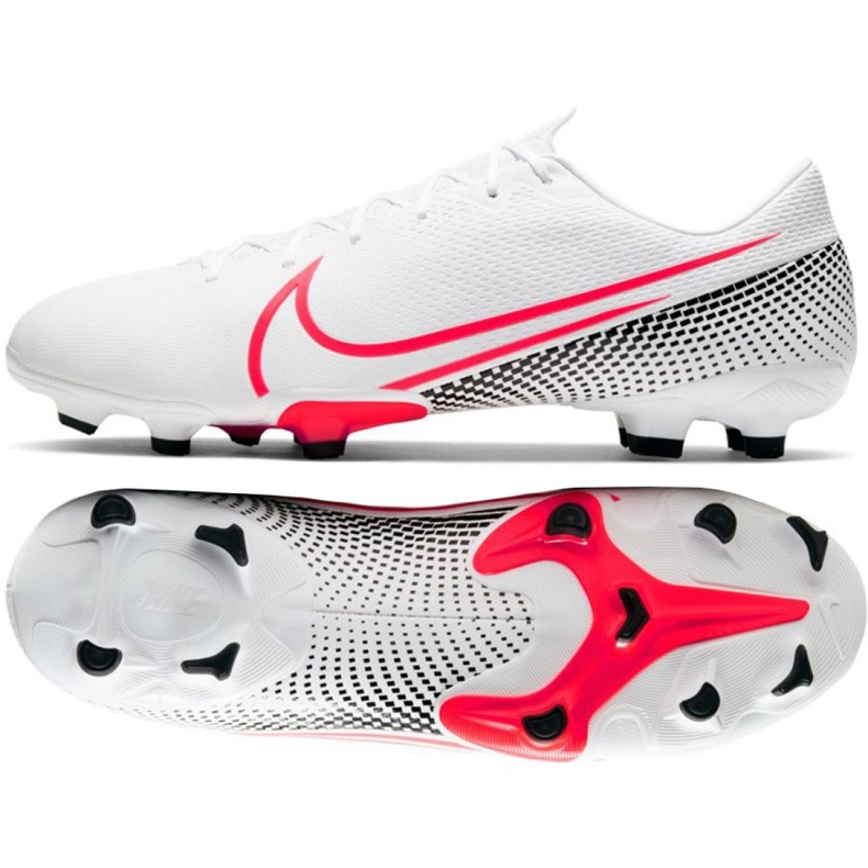 Nike Mercurial Vapor 13 Academy FG / MG M AT5269-160 scarpe da calcio multicolore bianco