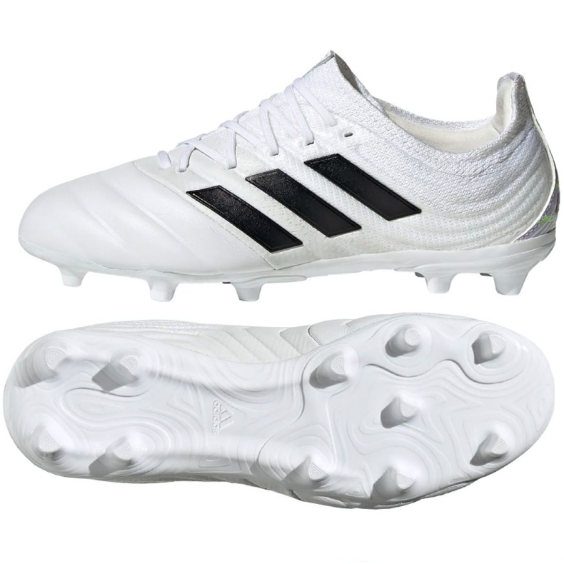 Scarpe da calcio Adidas Copa 20.1 Fg Jr EF1911 multicolore bianca
