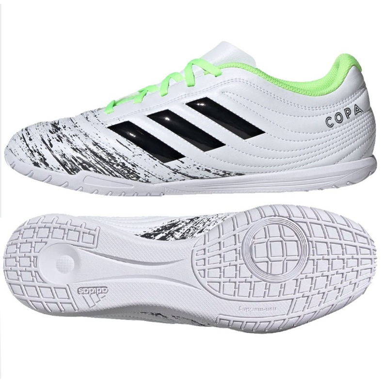 Scarpe indoor adidas Copa 20.4 In M EF1771 multicolore bianca