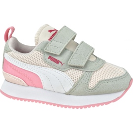 Puma R78 V Neonati 373618 04 bianca rosa