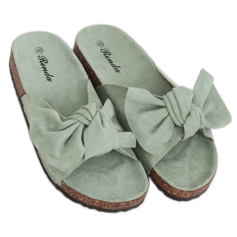 Menta 10-218 Suole di sughero verde multicolore