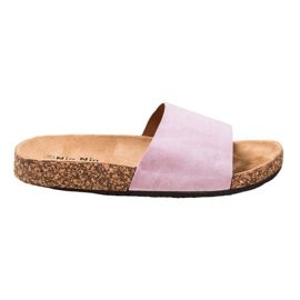 Nio Nio Pantofole classiche sulla piattaforma rosa