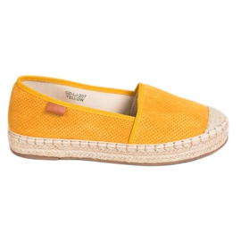 Goodin Espadrillas traforate giallo