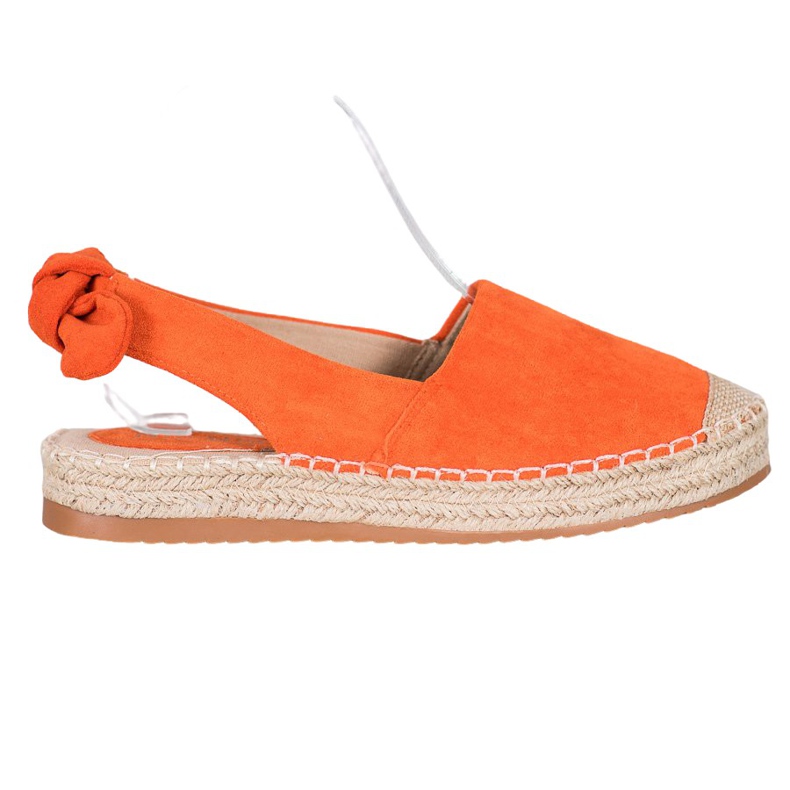 Nio Nio Espadrillas Con Tacco Scoperto arancia