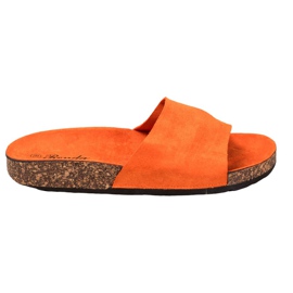 Renda Pantofole Arancione arancia