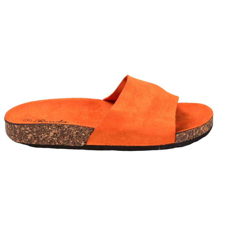 Renda Pantofole Arancione arancia