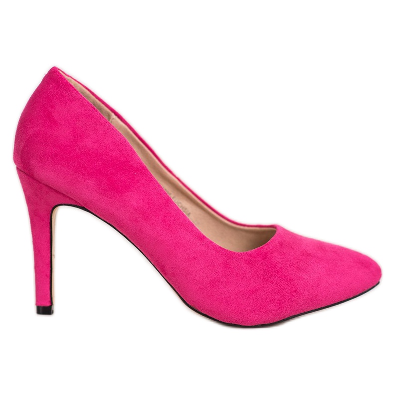 Evento Tacchi in pelle scamosciata rosa