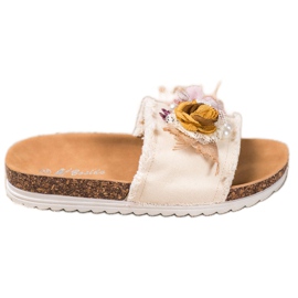 SHELOVET Pantofole alla moda beige