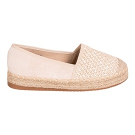 SHELOVET Espadrillas intrecciate marrone