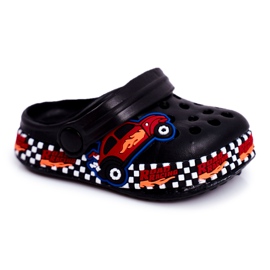 Giolan Schiuma per bambini Crooks Black Road Racing nero rosso