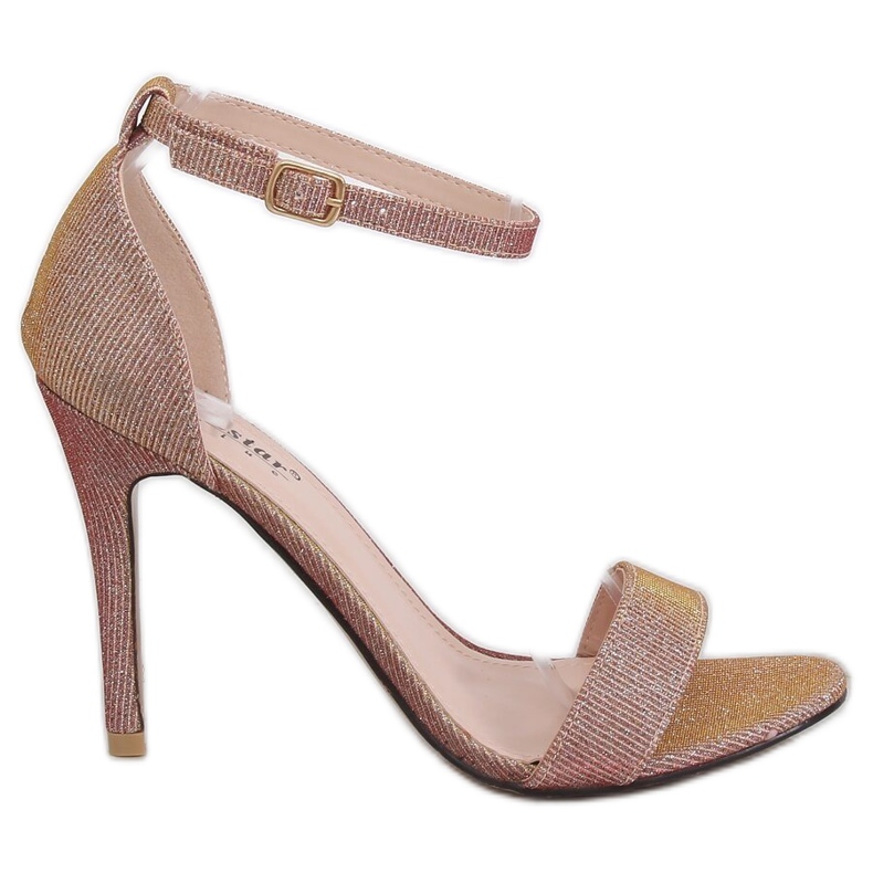 Sandali champagne GG-85P Champagne rosa