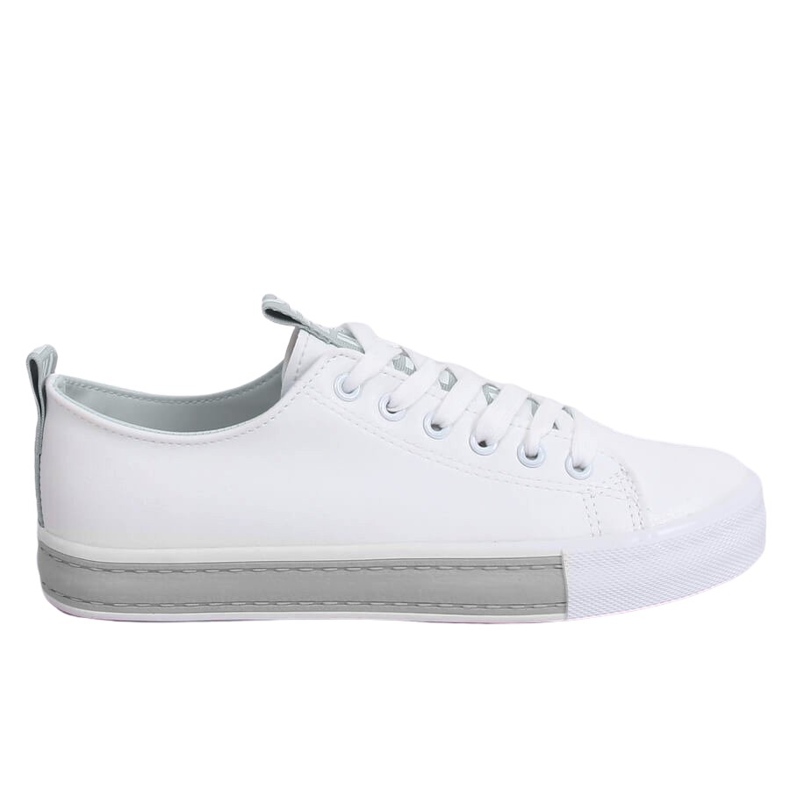Sneakers da donna bianche LA70P Grigie bianca
