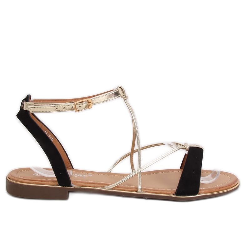Sandali neri da donna JH125P Black nero