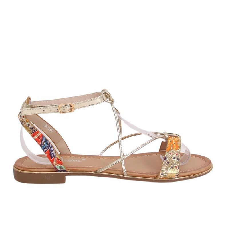 Sandali da donna arancioni JH125P Arancione multicolore