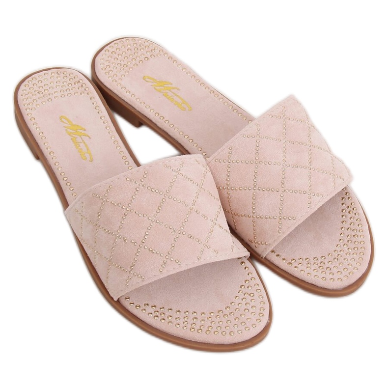 Pantofole rosa da donna rosa Q-85 Pink
