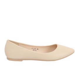 Ballerine beige da donna CC108 Beige