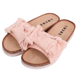 Pantofole rosa da donna rosa WS9023 Pink
