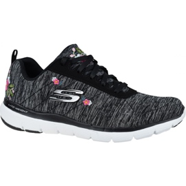 Skechers Flex Appeal 3.0 W 13074-BKW nero
