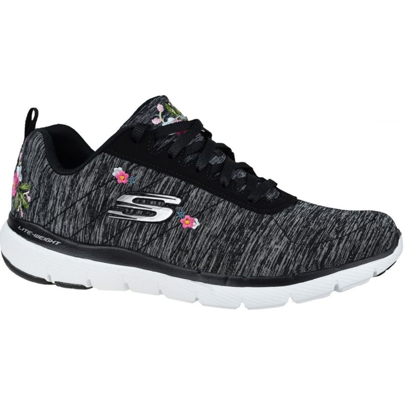 Skechers Flex Appeal 3.0 W 13074-BKW nero