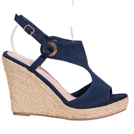 Goodin Sandali Espadrillas Chiusi blu navy blu