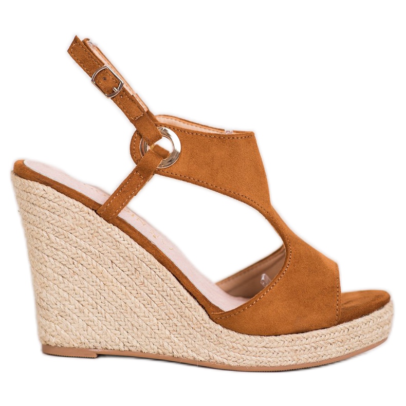 Goodin Sandali Espadrillas Chiusi marrone